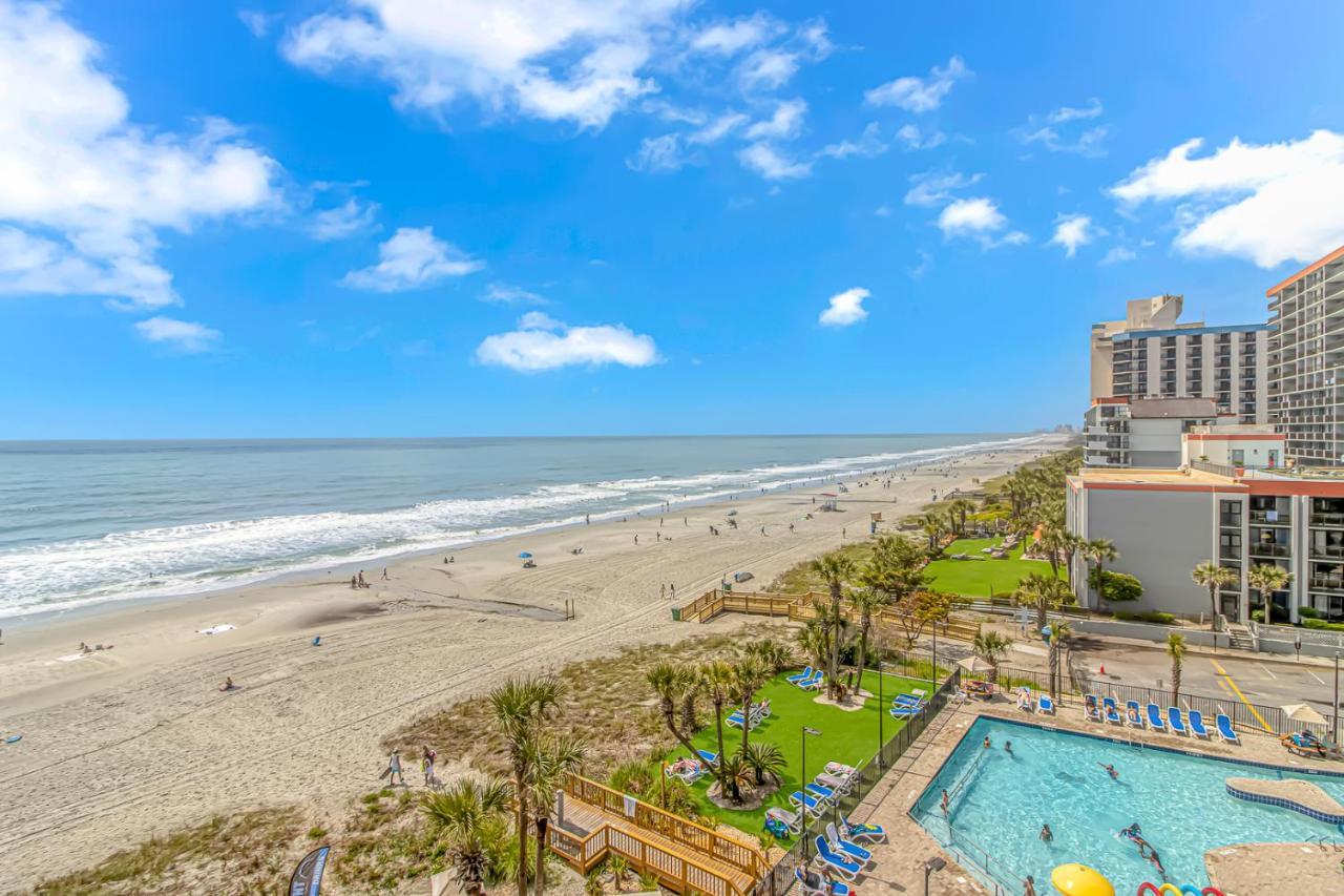 Oceanfront 1 Bedroom - Sand Dunes 1129 - Sleeps 6! Myrtle Beach Kültér fotó